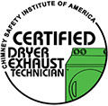 Certified Dryer Exhaust Technician Logo