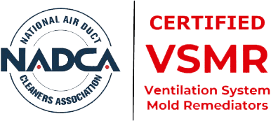 NADCA and Certified VSMR, Ventilation System Mold Remediators Logo