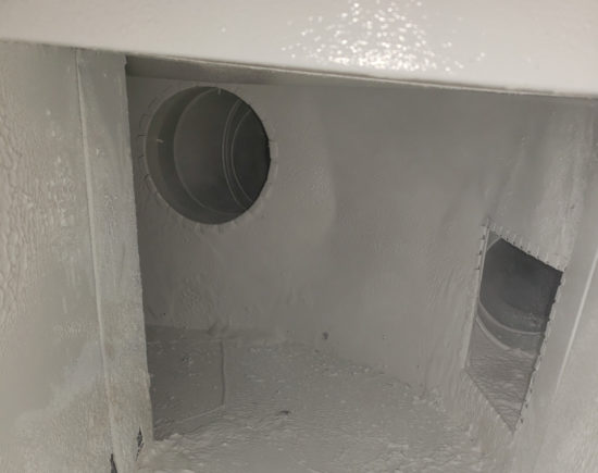 Inside of Air Ducts After Air Duct Encapsulation in Manheim, PA