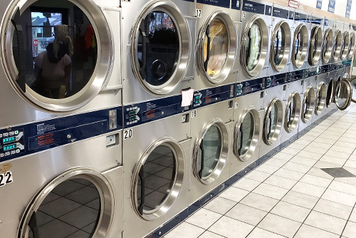 Dryers in Laundry Mat After Dryer Vent Cleaning in Manheim, PA